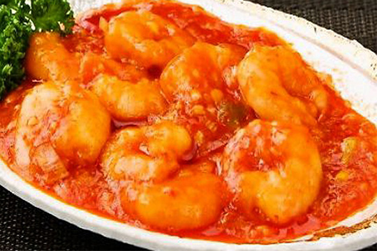 小エビのチリソース foods