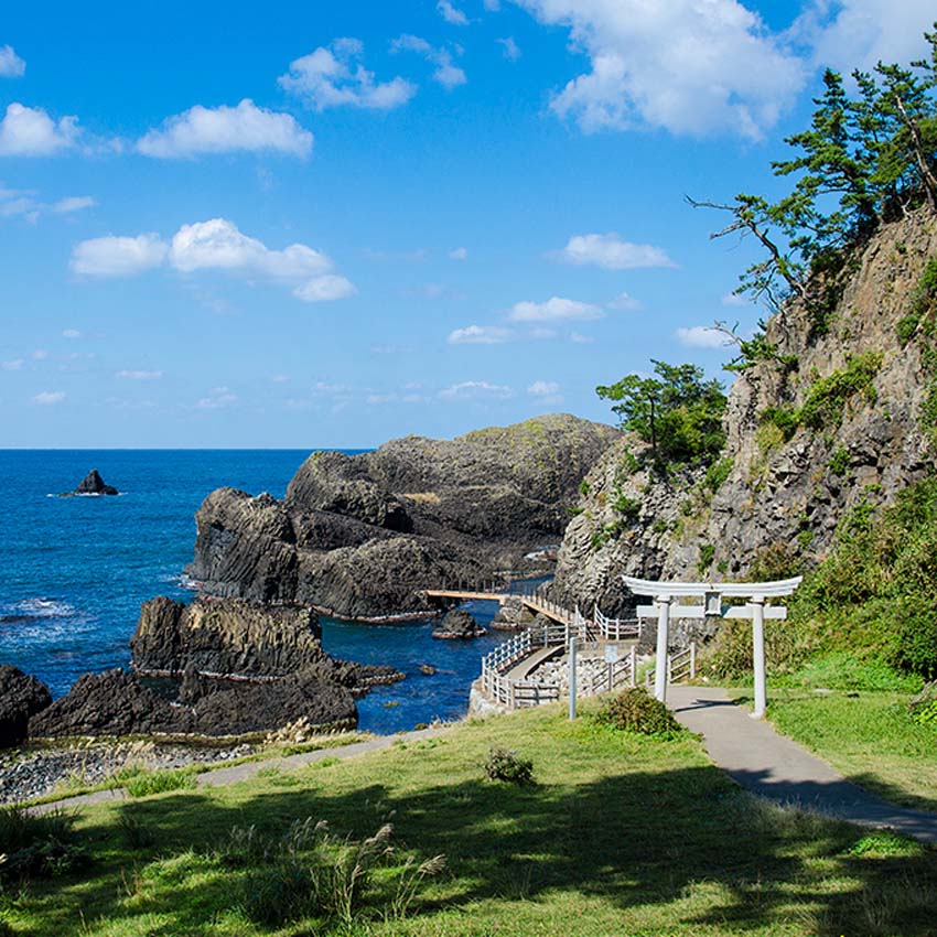 福井県坂井市三国町 越前松島 福井県坂井市三国町 越前松島